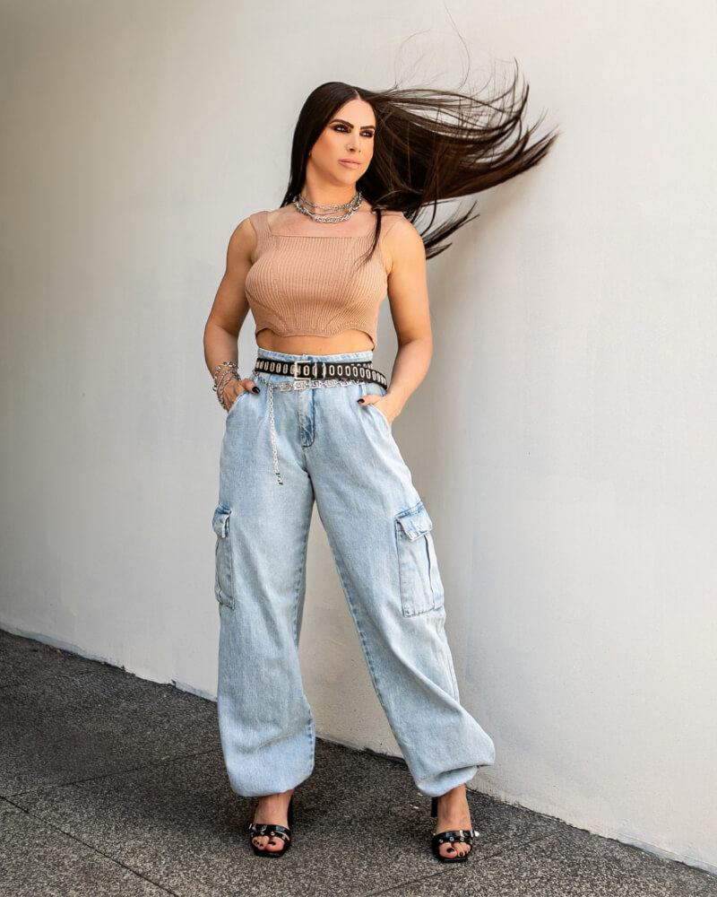 Calça Jeans Parachute